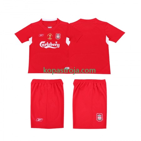 Billiga Fotbollströjor Liverpool LWP 2004 Retro Hemma tröja 2005 Kortärmad